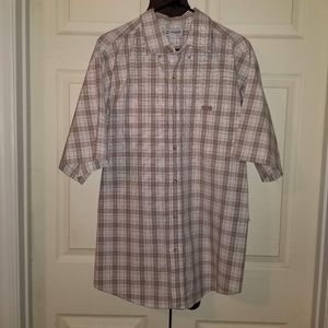 Carhartt Short Sleeve Plaid Shirt XL